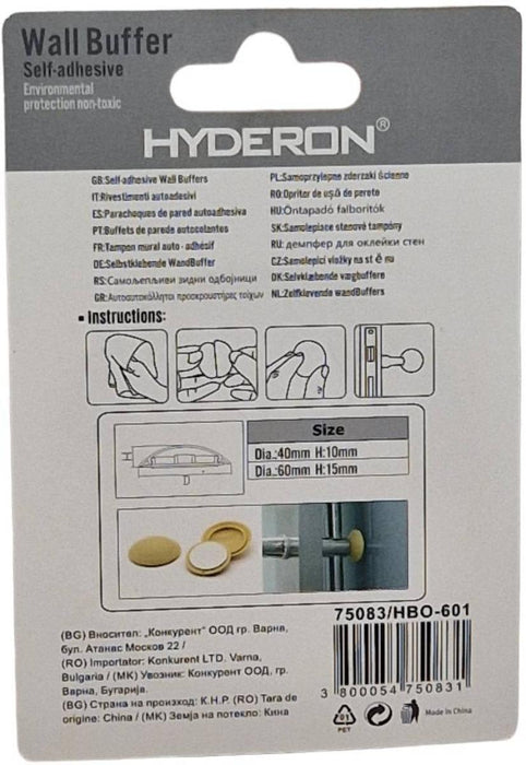 DOOR BUFFER HBO-601 60MM WHITE
