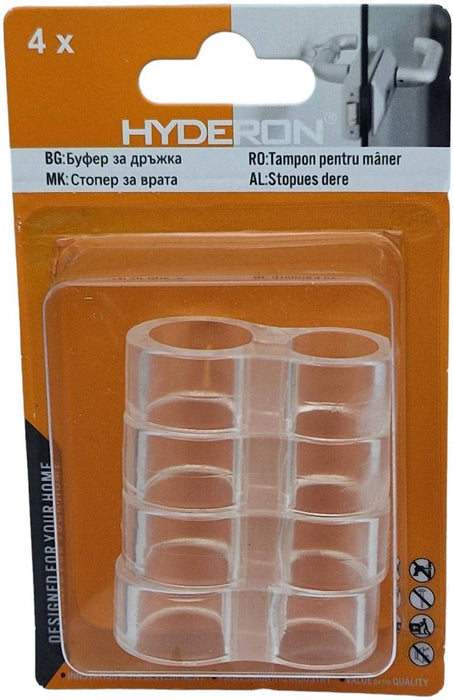 BUFFER HANDLE HBH 15.5 TRANSPARENT 4 PCS