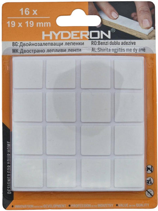 DOUBLE-ADHESIVE STICKERS DB-19 16 COUNTS