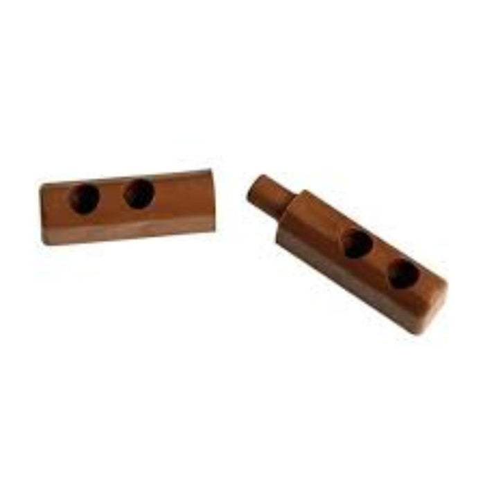 HINGE FOR MOSQUITO NET 2PCS BROWN