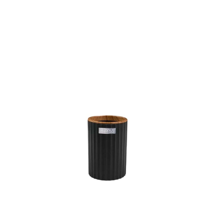 COLESIUM TOOTH BRUSH CUP BLACK