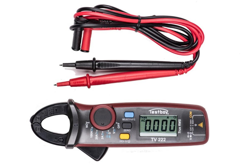 TESTBOY TV 222 DIGITAL AMPERE CLAMPS