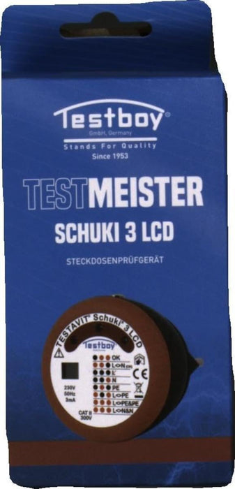 CONTACT TESTER TESTBOY SCHUKI 3 LCD