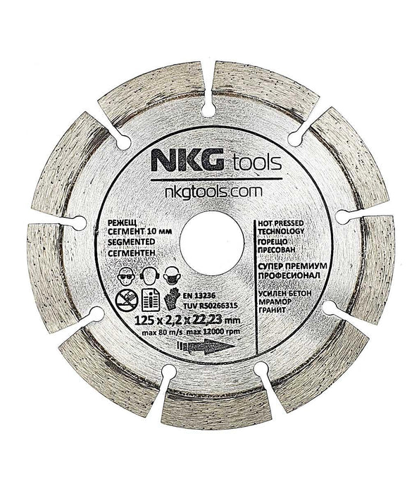 DIAMOND DISC F125MM DRY NKG TOOLS