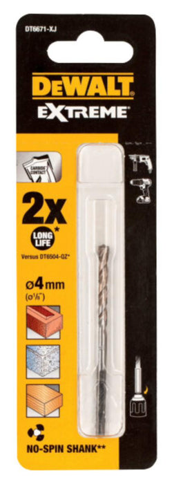 DEWALT 4X75MM CONCRETE DRILL