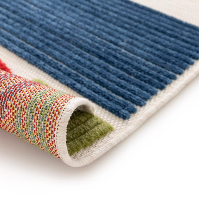 CARPET MAMBO COLORED FIGURES 80X150 CM