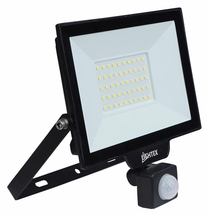 LED FLOORPLOD HERO BLACK 50W SENSOR