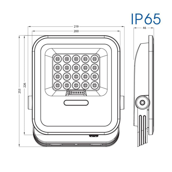 LED SOLAR FLOODLIGHT HECTOR 50W 6400K