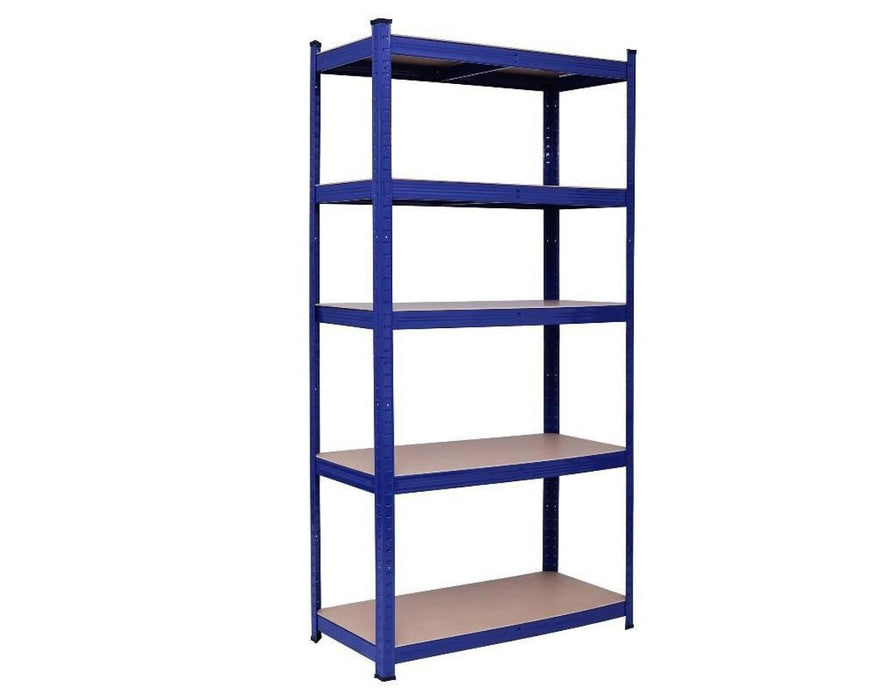 METAL RACK 180X90X40CM 5X175KG BLUE