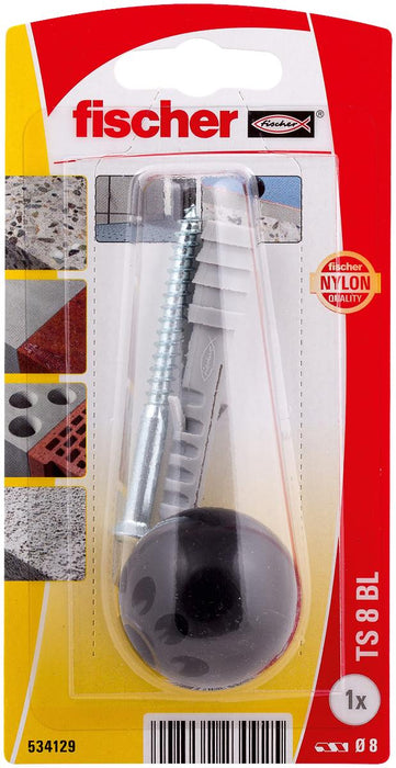 DOOR STOPPER BLKNV BLACK