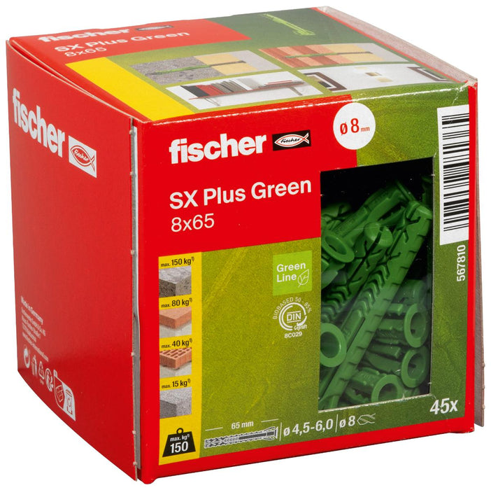 UNIVERSAL DOWEL SX PLUS GR Ф8X65MM