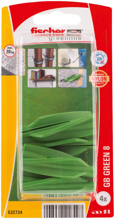 DOWEL FOR Aerated concrete GB GREEN 8KNV