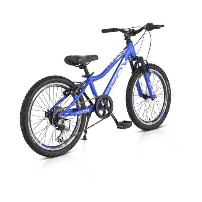 BYOX 20 7SK STEEL BICYCLE BLUE