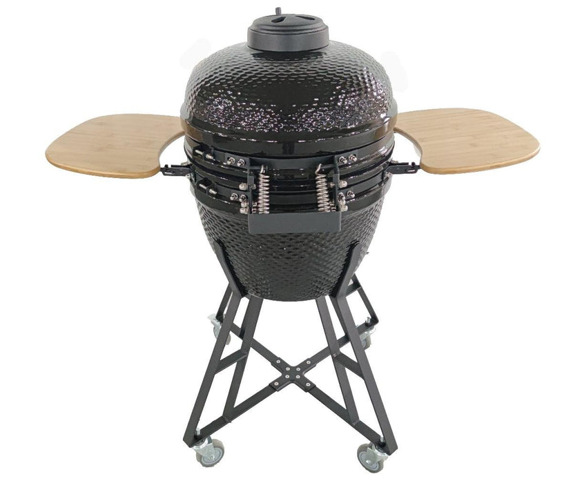 CERAMIC BARBECUE KAMADO BLACK 48CM