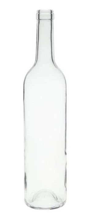 BRANDY BOTTLE 0.5 L WHITE