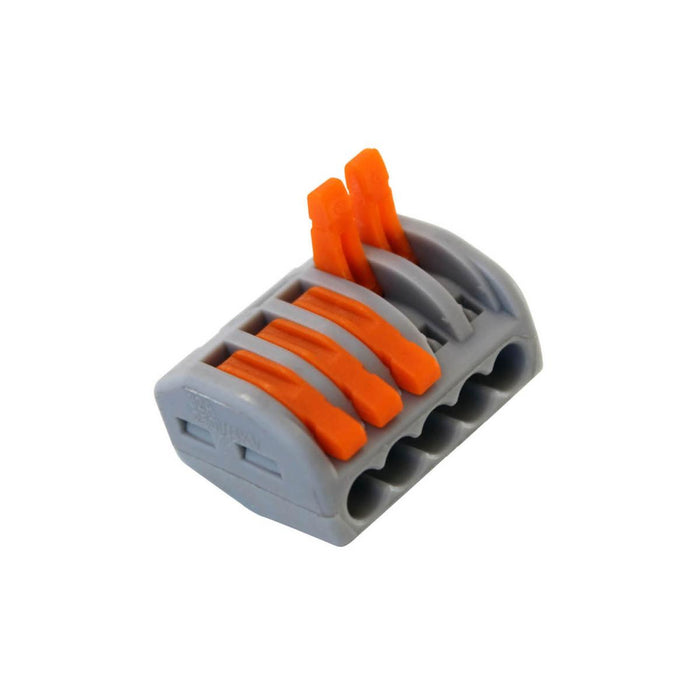 QUICK CONNECTOR OPENABLE 5X0.2-4MM2 COMMEL