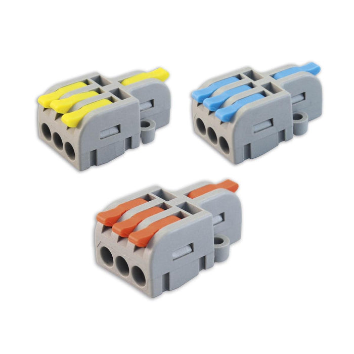 QUICK CONNECTOR 1P/3X0.2-4MM2 COMMEL