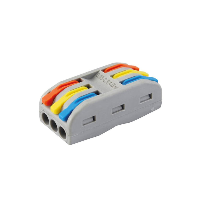 QUICK CONNECTOR 3P/3X0.2-4MM2 COMMEL