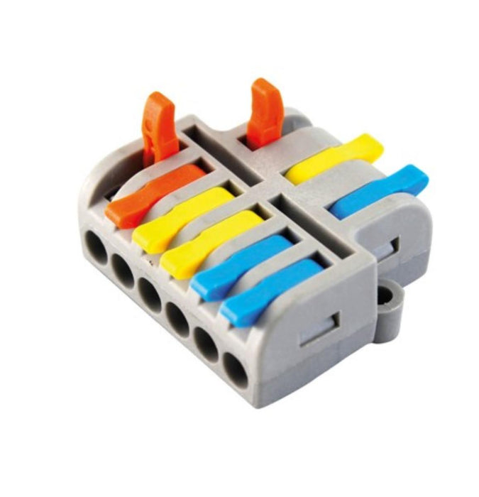 QUICK CONNECTOR 3P/6X0.2-4MM2 COMMEL