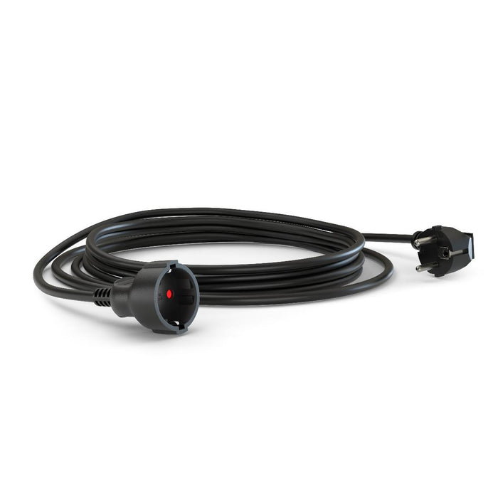 EXTENSION 8M H05VV-F3G1.5MM2 BLACK COMMEL