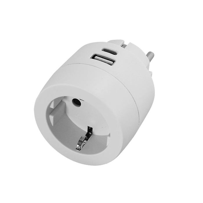 ADAPTER FOR CONTACT USB A+C 1SHUKO COMMEL