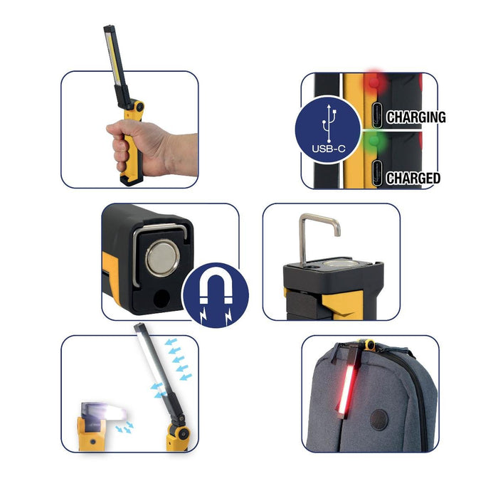 LED WORK LAMP 10W 800LM IP44 COMMEL