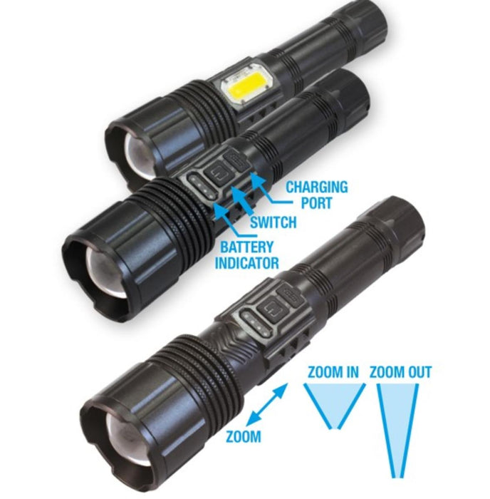 FLASHLIGHT LED 5W 600LM COMMEL