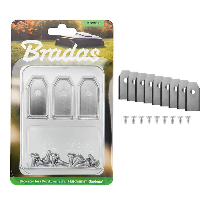 KNIVES FOR ROBOT GARDENA/HUSQVARNA 9PCS