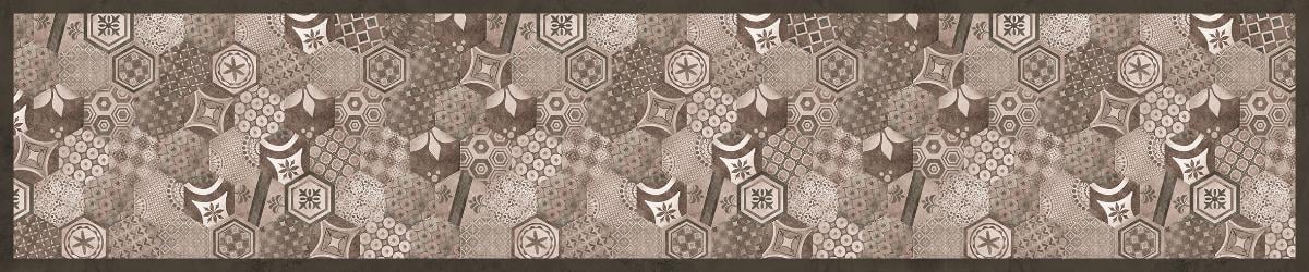 VINYL MAT 50/240CM HEXAGON