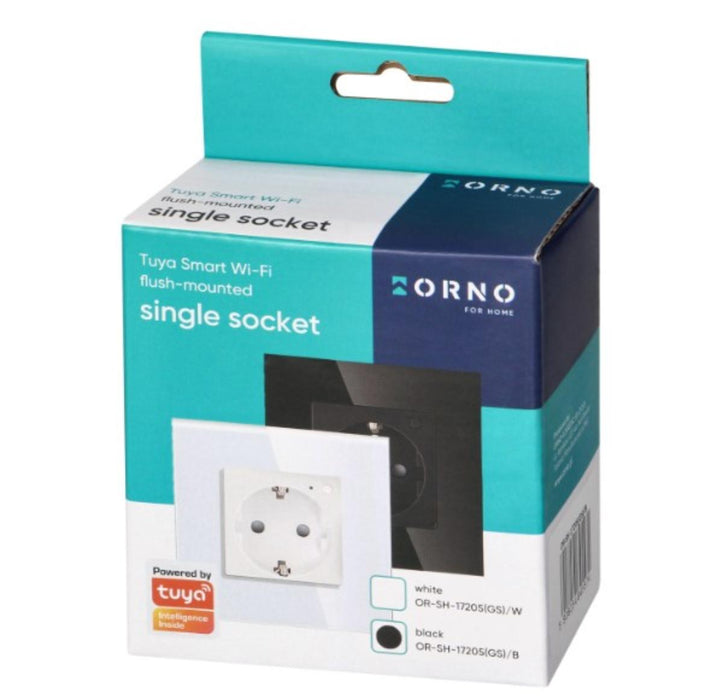 TUYA SMART WI-FI BLACK SOCKET