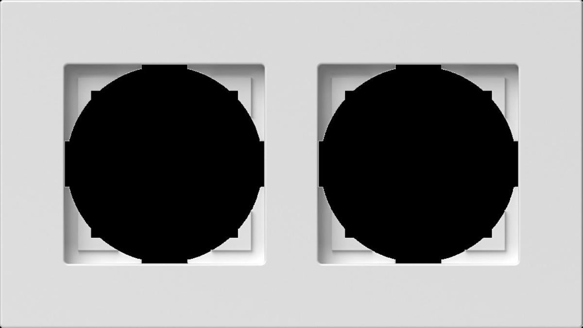 DOUBLE WHITE FRAME LOGIQ TEM