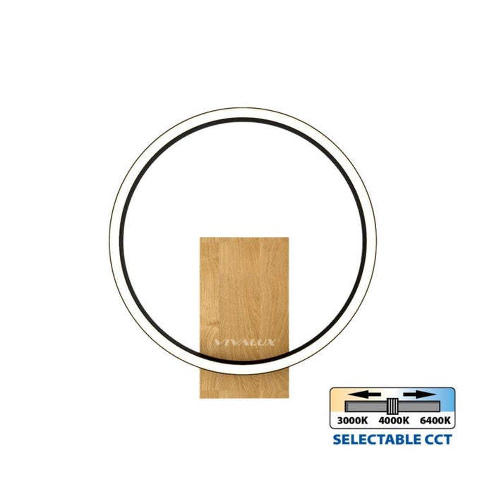 LED WALL FIXTURE MATTEO 12W 3000-6400K BLACK