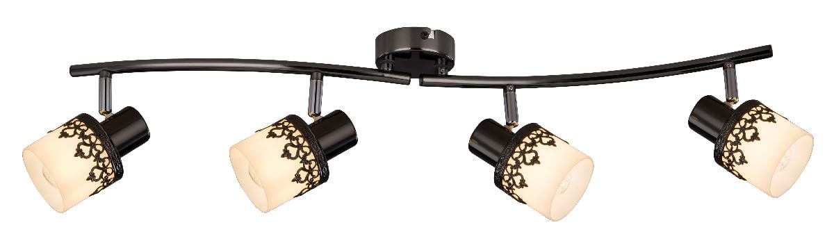 SPOT LACEY E14 4MAX 40W BLACK/WHITE/CHROME
