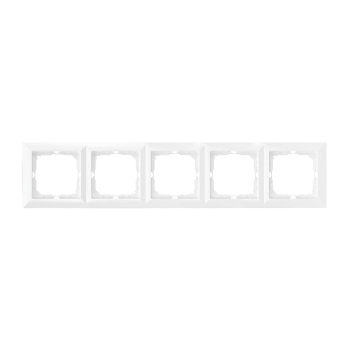 FIVE PEARL WHITE FRAME