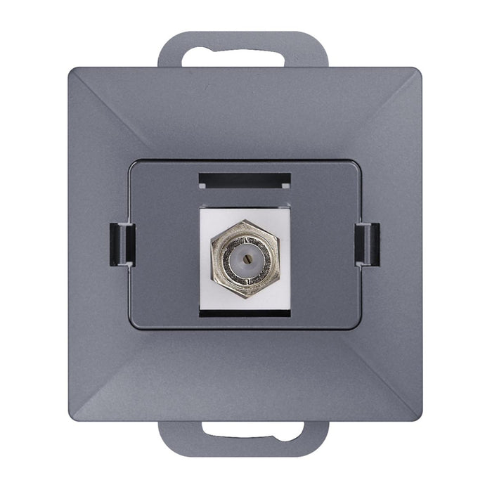 CONTACT TV F CONNECTOR PEARL ANTHRACITE