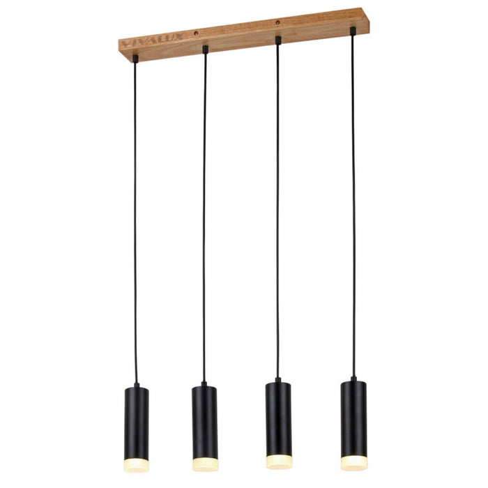 BENITO CHANDELIER 4XGU10 BLACK