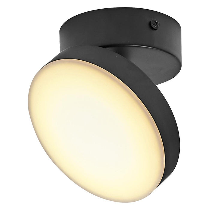 LED SPOT MOON 1X5.5W 3000K BLACK