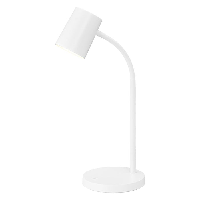TABLE LAMP DESK TRAPEZIUM GU10 WHITE