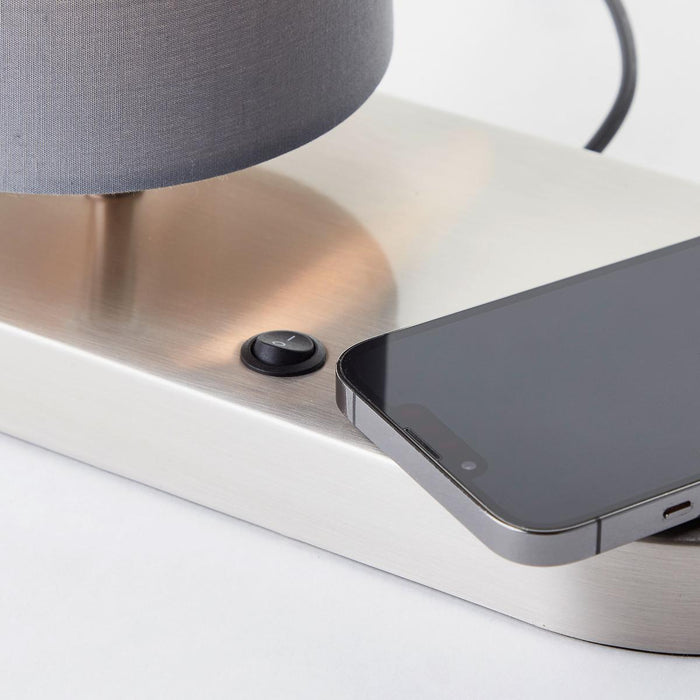 LED DESK LAMP CLARIE 20W E14 GREY