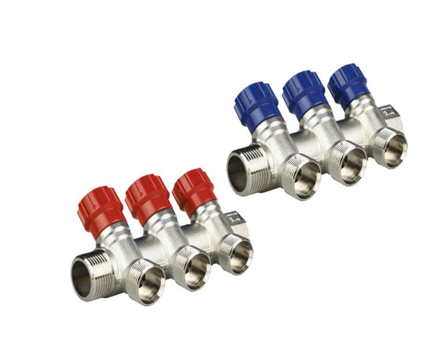 MANIFOLD WITH VALVES 3/4'' X 24 X 19 X 3