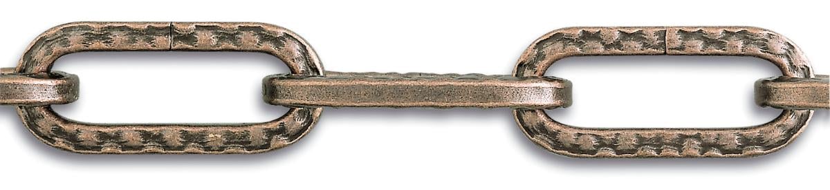 DECORATIVE METAL CHAIN F4MM BRONZE