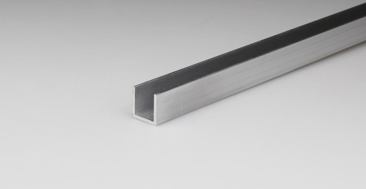 ALUMINUM P-PROFILE 10X10MM/2M