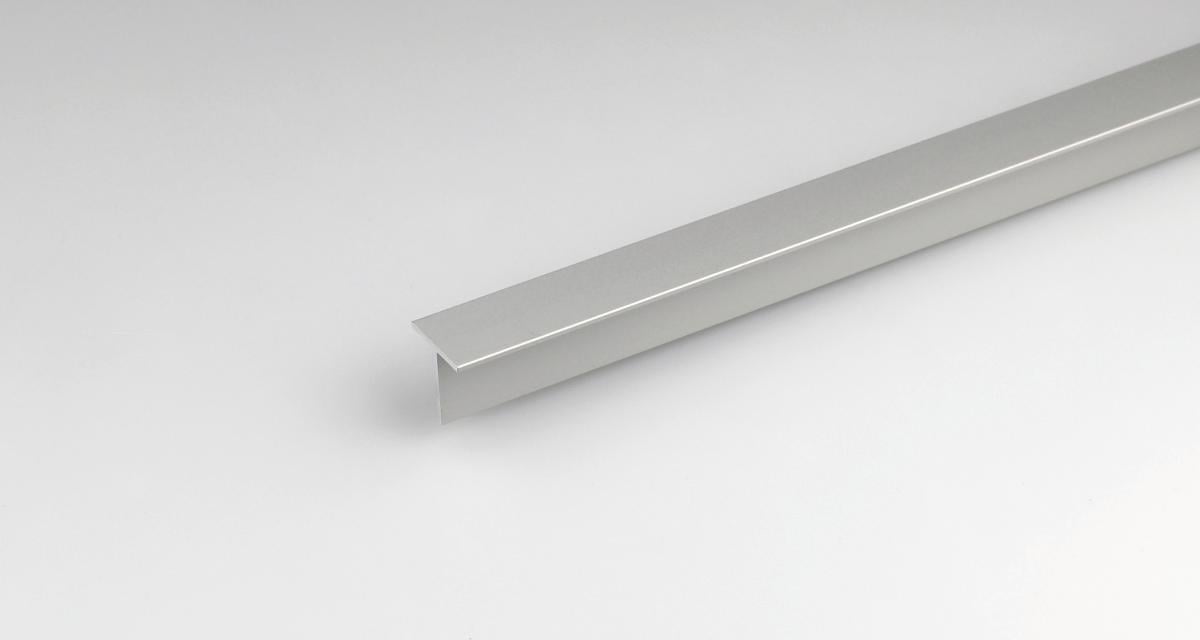 ALUMINUM T-PROFILE 30X15MM/1M SATIN
