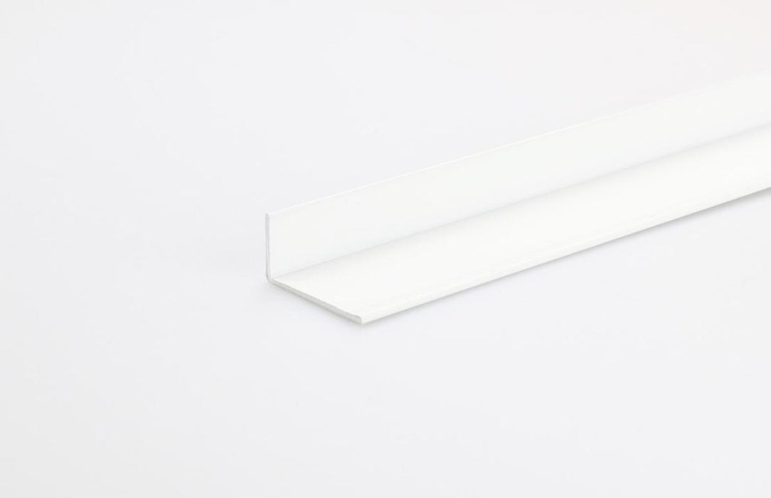 PROFILE L 1M 25X25 ALUMINUM WHITE