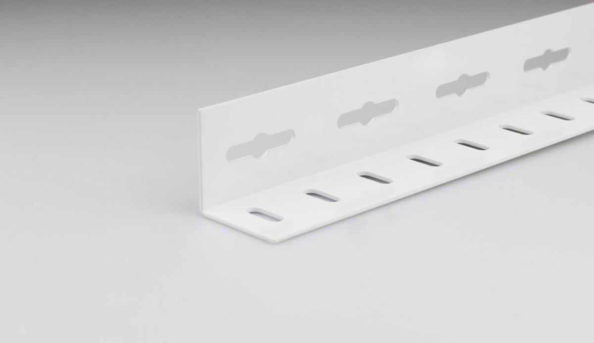 ALUMINUM CORNER PROFILE 25X25MM/2M PERFORATED
