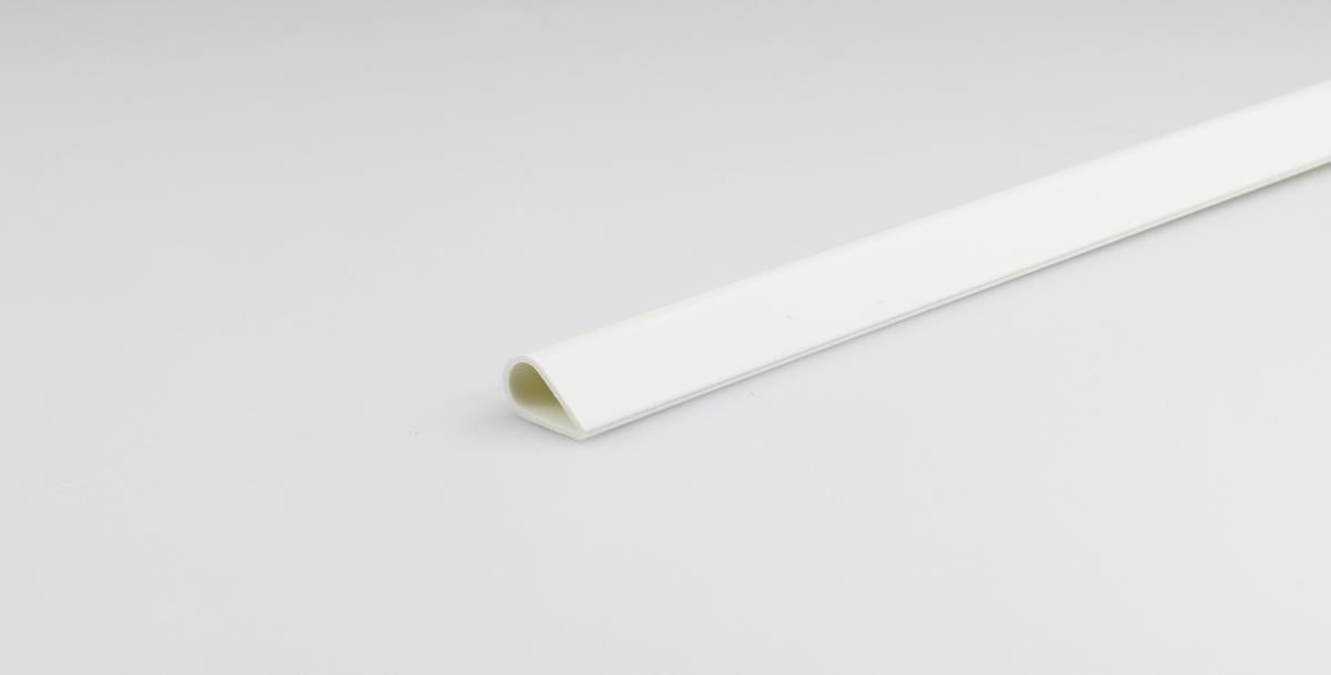 PVC FLEXIBLE PROFILE 5MM/1M WHITE