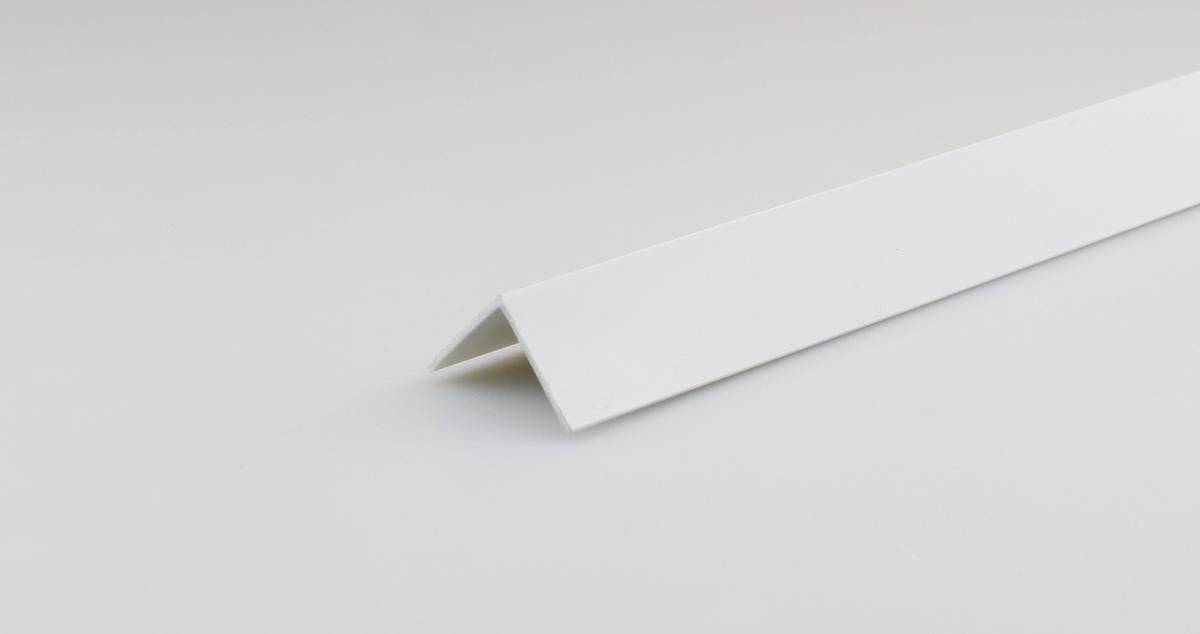PVC CORNER PROFILE 50X50MM/2M WHITE SATIN