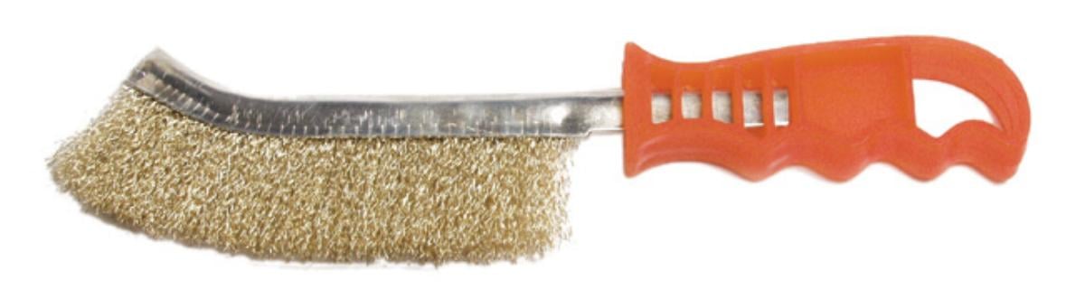 WIRE BRUSH WITH PLASTIC HANDLE GADGET