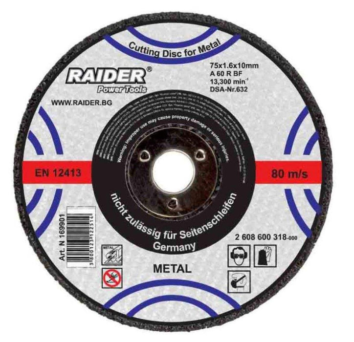 DISC FOR METAL 180/3.2/22.2 RAIDER