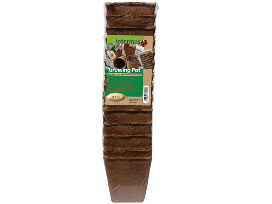 PEAT POTS F 8 CM 18 PCS